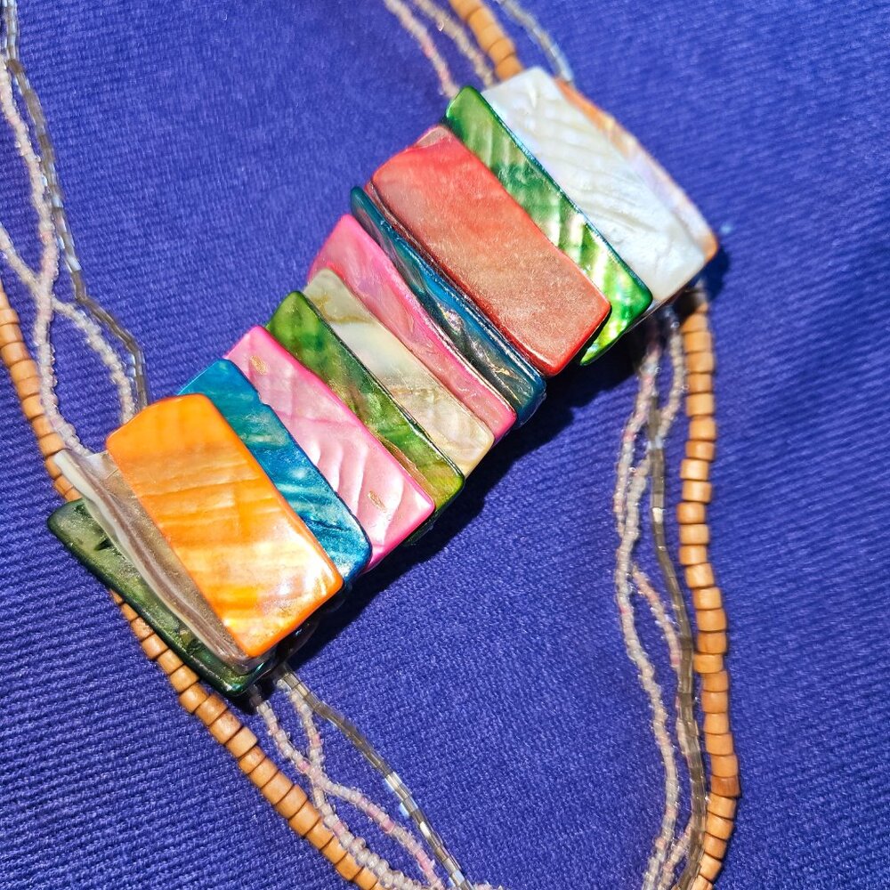 Shell Necklace & Bracelet Set - Picture 9 of 12